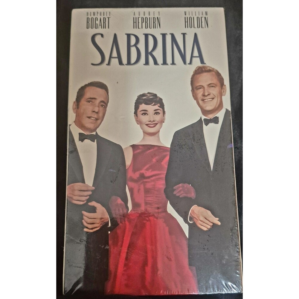 Sabrina   Audrey Hepburn Humphrey Bogart  William Holden New Sealed B&W 1954